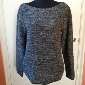 ATHLETA Women's Merino Wool Grey Pocket Sweater. Medium
